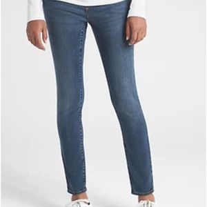 Gap Maternity Cropped Skinny Jeans, Demi Panel size 4